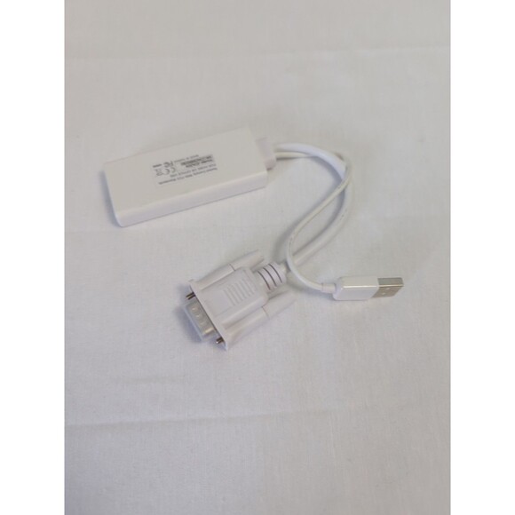 VGA To HDMI Video Audio Adapter White JDA204 Brand New - Picture 4 of 7
